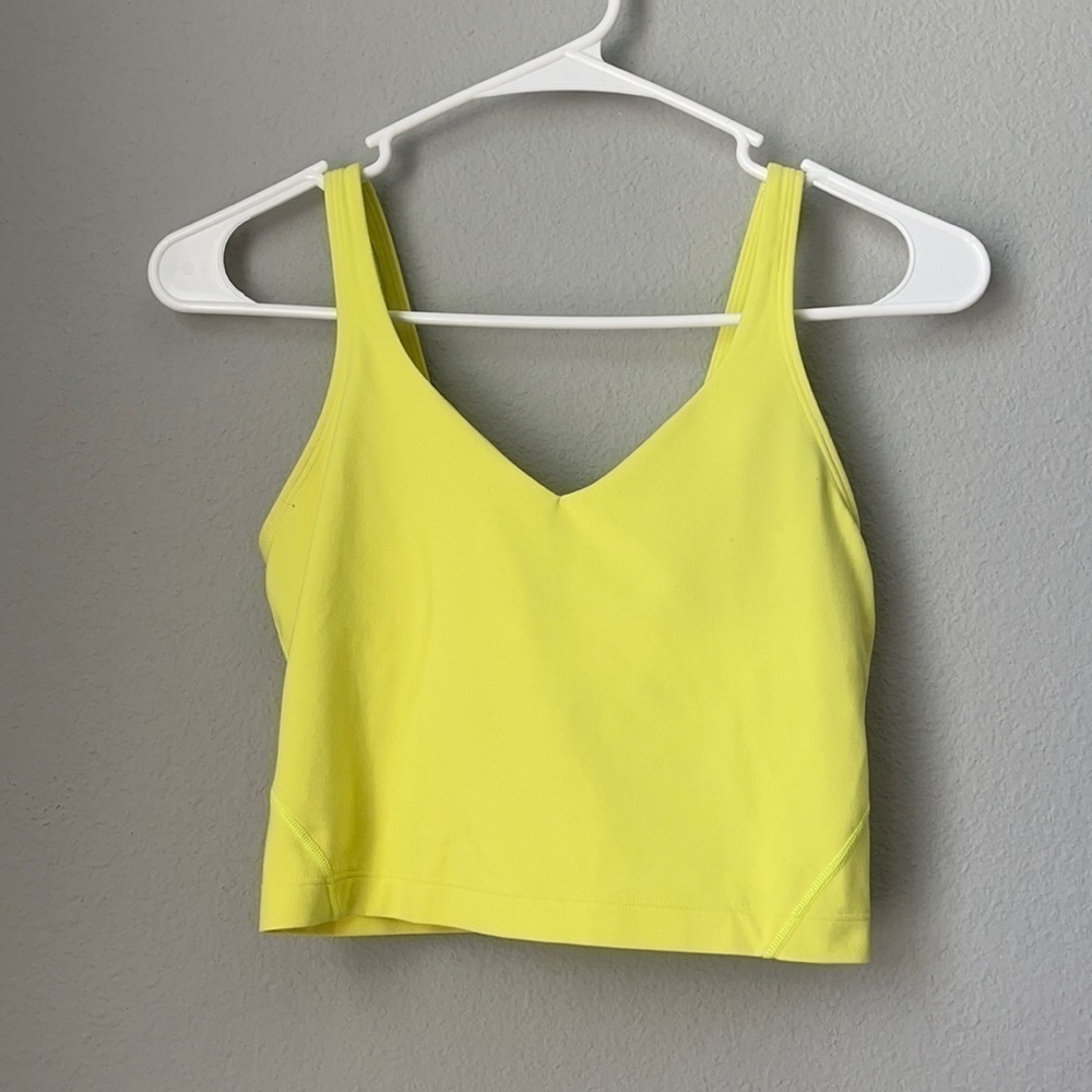 Lululemon Align Tank Top
Electric Lemon size 4
